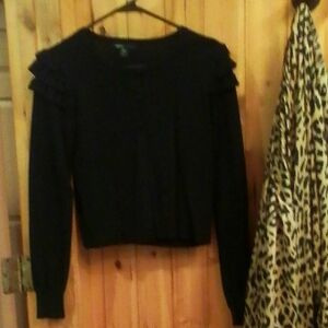 Black Long Sleeve Top
